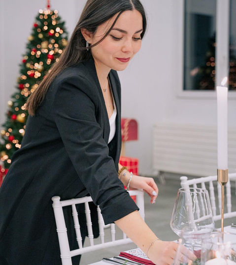 Allestimento per matrimonio intimo con cucina d'autore