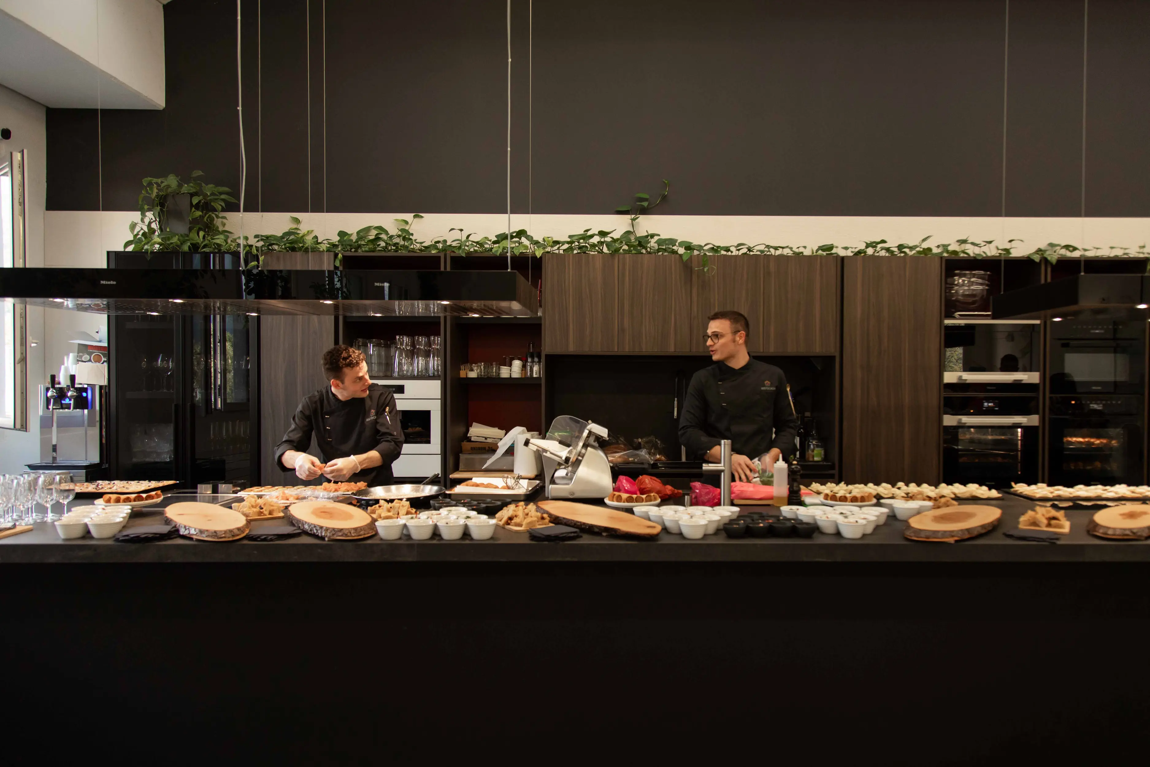 I chef di Ristocasa al lavoro